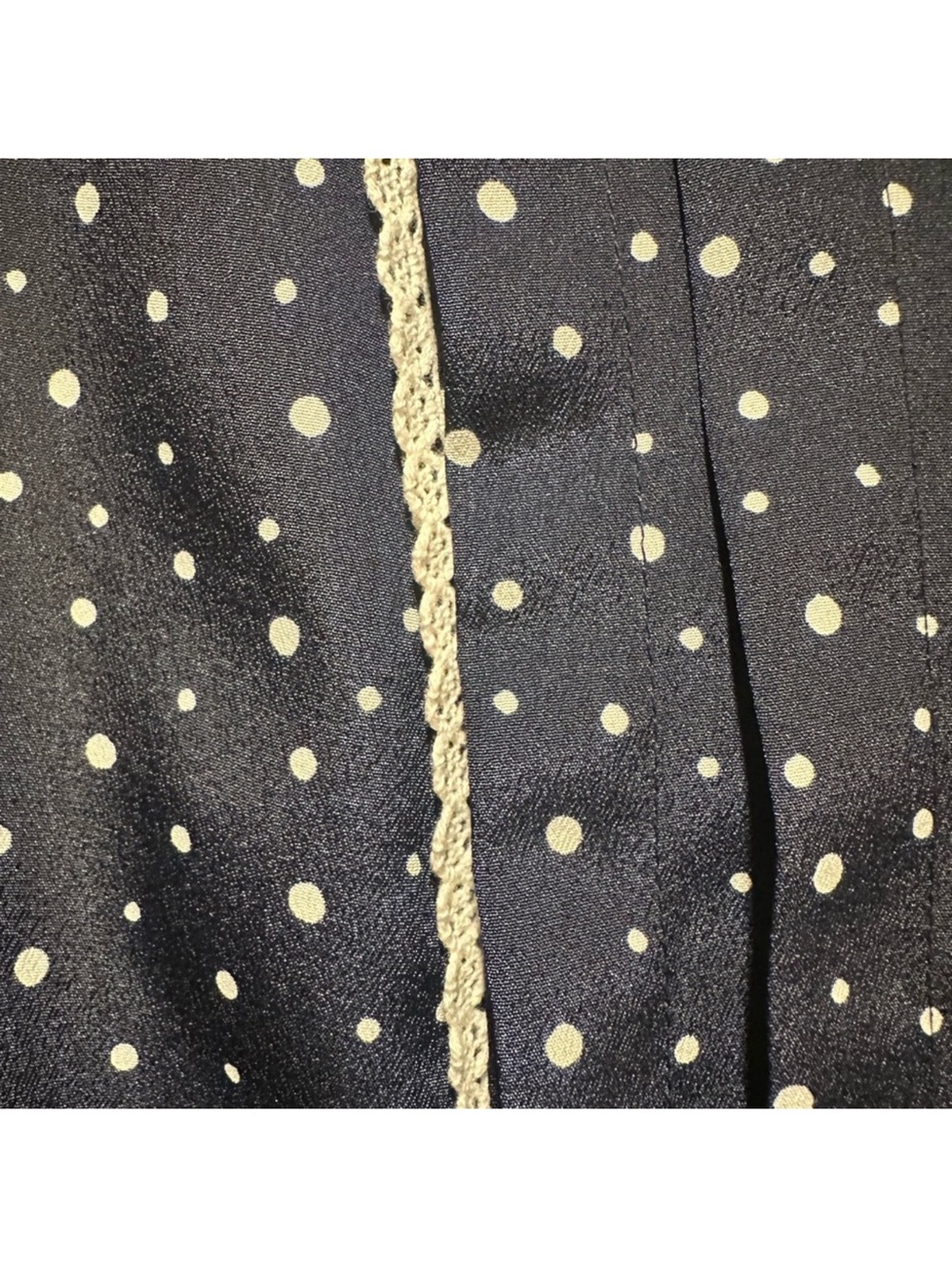 Jason Wu Navy Polka Dot Sleeveless Shirt Dress NWT - Picture 7 of 8